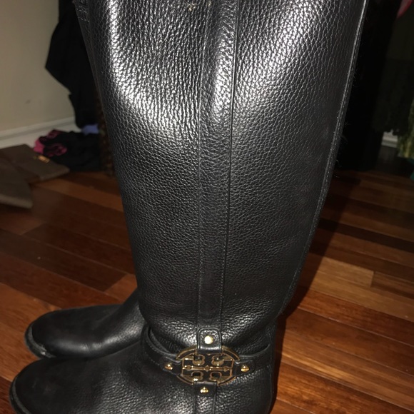 Tory Burch Riding Boots **like new** - Picture 5 of 8